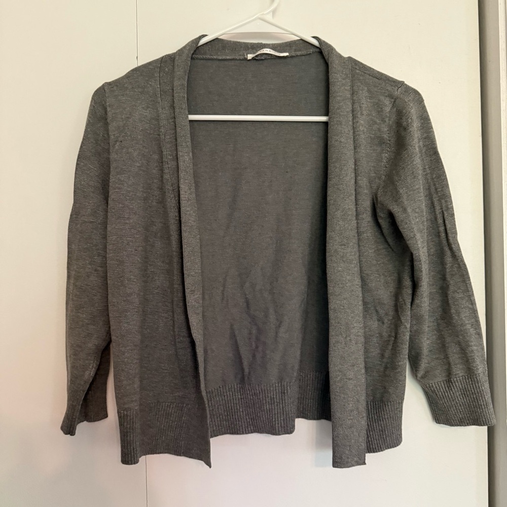 Sivana Heather Gray Open Cardigan Women’s Size Small